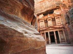 Vlucht naar Petra